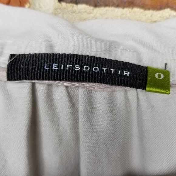 Leifsdottir Embroidered Beaded Ruffle Flames Top 0 - Picture 9 of 11